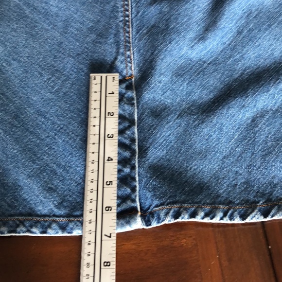 Women’s size 10 Petite shaver Lake jean skirt - Picture 10 of 11